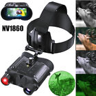 850nm Night Vision Goggles Head Mount Binoculars 8X Zoom HD Infrared for Hunting