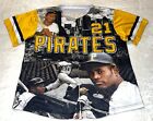 MLB Pittsburg Pirates #21 Roberto Clemente Jersey - Men's Size 2XL Promo Picture