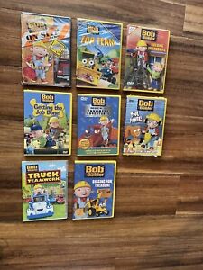 8 New and Used Bob the Builder DVD’s Friendships Top Team On Site Tool Power