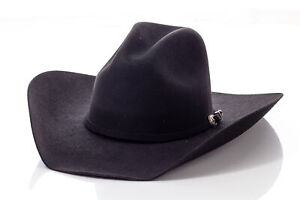 CODY JAMES 3X Duke Crease Wool Felt Western Hat Men's Size 7 1/4 Black