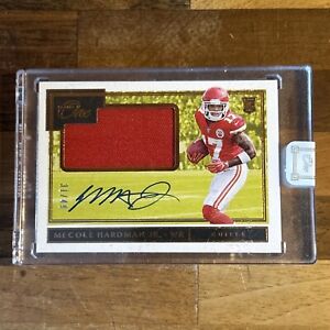 New Listing2019 Panini One MECOLE HARDMAN Rookie On Card AUTO /49 Game Used Relic RC NFL