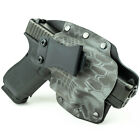 IWB Hybrid Holster, Kydex & Leather, KRYPTEK RAID - for GLOCK Handguns