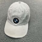 BMW Hat Cap Mens One Size Strapback  Auto Maker White