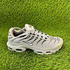 Nike Air Max Plus Wolf Gray Mens Size 9 Athletic Shoes Sneakers 852630-021