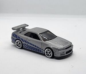 Hot Wheels  Fast and Furious Nissan Skyline GT-R R34