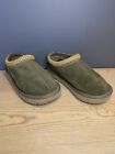 UGGS tasman slippers size 6 burnt olive. Preowned Used read description