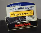 Realistic navaho TRC-457 CB Radio Radio Shack stand up ad sign.
