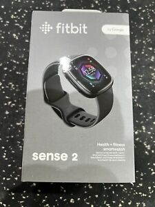 Fitbit Sense 2 Advanced Health & Fitness Tracker Smartwatch Grey Graphite NEW!