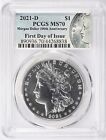2021-D MORGAN SILVER DOLLAR PCGS MS70 FIRST DAY OF ISSUE FDOI CONDITION RARITY