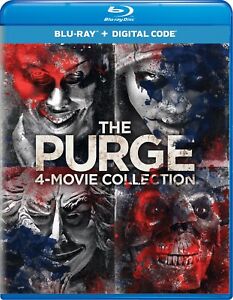 The Purge 4-movie Collection Blu-ray Ethan Hawke NEW