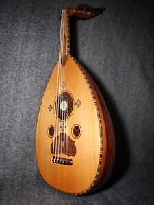 PROFESSIONAL ARABIC OUD MADE BY ZERYAB NAHAT STYLE  OUD INSTRUMENT