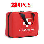 234 Piece First Aid Kit All Purpose Emergency Survival Set Easy Access Portable