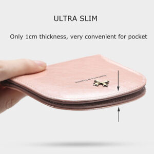 Small Mini Compact Wallet Clutch Credit Card Holder Slim Pocket Purse for Women
