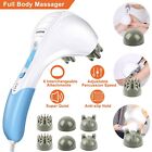 Handheld Neck Back Massager Double Head Deep Tissue Electric Full Body Massager