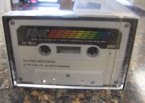 Atari TX 9032 Joystick Sketchpad Cassette Tape - 1983 - New Sealed Box