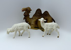 Vintage (Lot of 3) Fontanini Depose Italy Sheep Camel Nativity Figures