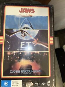 3 Film Set: Jaws, E.T., Close Encounters Of The Third Kind New DVD’s