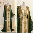 SALE New Moroccan Dubai Kaftans Farasha Abaya Dress Very Fancy Long Gown MS 455