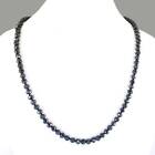 Natural 6.5mm Black Diamond Knot style Necklace Ideal Gift Unisex, Transcendence