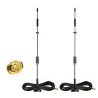 2-Pack 4G LTE Antenna 8dBi Magnetic MIMO SMA Male Antenna for Cradlepoint IBR900