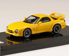 Hobby Japan Sunburst Yellow Mazda Enfini RX-7 FD3S (A-SPEC) 1:64 Diecast Car
