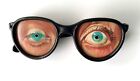 Vintage 1950s Lenticular Eye Glasses Wink Novelty Costume Toy Modernist MCM