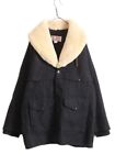 Filson Double Mackinaw Wool Packer Coat Charcoal 2001's Size 44 Japan FS USED