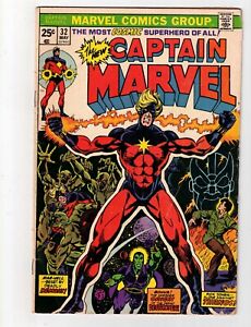 Captain Marvel #32 Marvel Comics 1974 Good FAST SHIPPING!