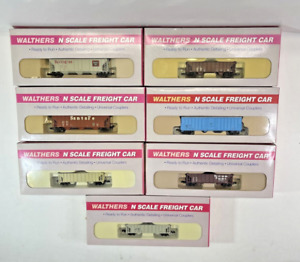 N SCALE WALTHERS ROLLING STOCK HOPPER BOX TRAIN CAR LOT