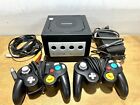 New ListingNintendo GameCube Console System Bundle Official 2 Controllers Tested DOL-001