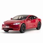 1/24 Scale Tesla Model S EV Diecast Vehicle Model Toy Car Sound Light Kids Gifts