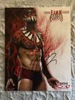 FINN BALOR 'THE DEMON'  GENUINE WWE AUTOGRAPH FROM LIVE EVENT  11X14