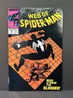 Web of Spider-Man #37 NM 9.4 ~ 1988 Marvel Comics Black Suit