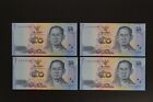Thailand four $50 note in ch-UNC/gem-UNC prefix 6E (k232)