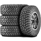 4 Tires LT 33X12.50R17 General Grabber X3 MT M/T Mud Load D 8 Ply (2018)