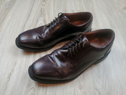 Rockport adiPrene Men's Shoes Size 11 Casual Dress Brown Leather Square Toe