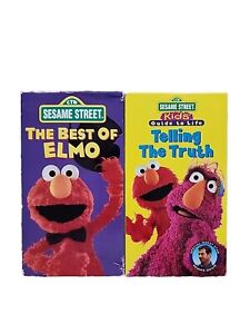 Sesame Street Best Of Elmo And Telling The Truth VHS