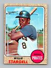 1968 Topps #86 Willie Stargell VGEX-EX Pittsburgh Pirates HOF Baseball Card