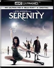 Serenity 4K UHD Blu-ray Nathan Fillion NEW