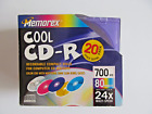 Memorex 17pk Cool Colors CD-R 24x 700 MB 80 Minute Recordable Blank CDs & Cases