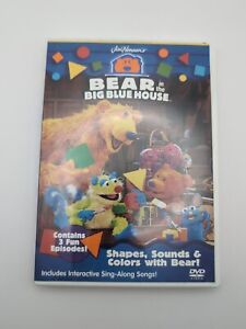 Bear in the Big Blue House - Shapes, Sounds and Colors with Bear (DVD, 2004)