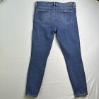 Paige Jeans Womens Sz 33 ~36x27” Blue Verdugo Ankle Stretch Casual Distressed