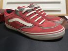 Rare Classic Size 11 Vans Rowley 66/99 Skateboard Shoes Red