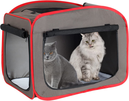 Portable Cat Carrier Collapsible Pet Cage Soft