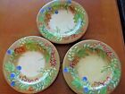 3 Gates Ware by Laurie Gates LGA103 Salad Luncheon Plates Fruits & Berries