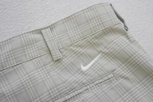 Nike Golf Shorts Dri Fit Performance Plaid Flat Athletic 11