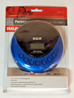 RCA Portable Personal Blue CD Player FM tuner Digital Readout New Sealed RP3013