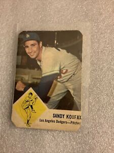 1963 Fleer #42 Sandy Koufax Dodgers Poor