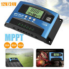 30-100A MPPT Solar Panel Regulator Charge Controller 12V/24V Auto Focus Tracking