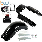 CVO Style Rear Fender System W/LED For Touring 2009-2013 Road King Street Glide